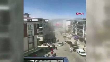 Lokantadaki patlama kamerada