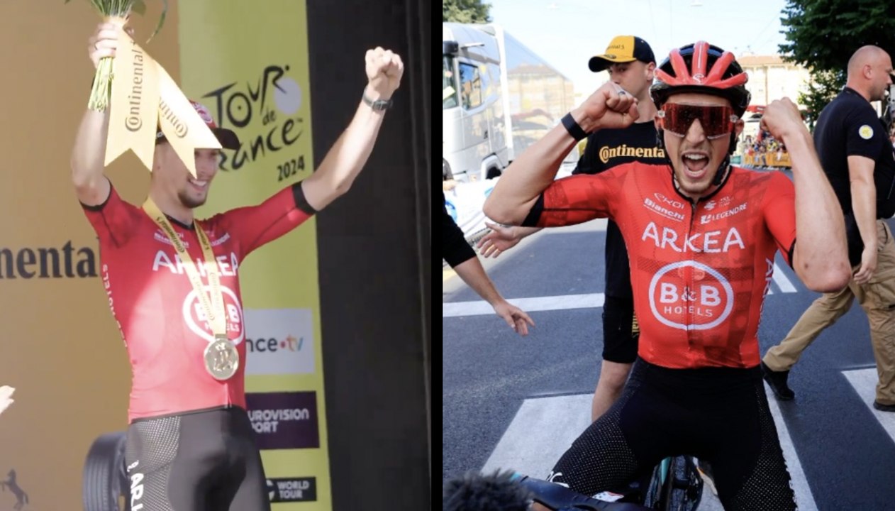 Cyclisme - Tour de France 2024 - Kévin Vauquelin : "C'est la plus belle victoire de ma carrière. J'ai eu tellement de déceptions..."