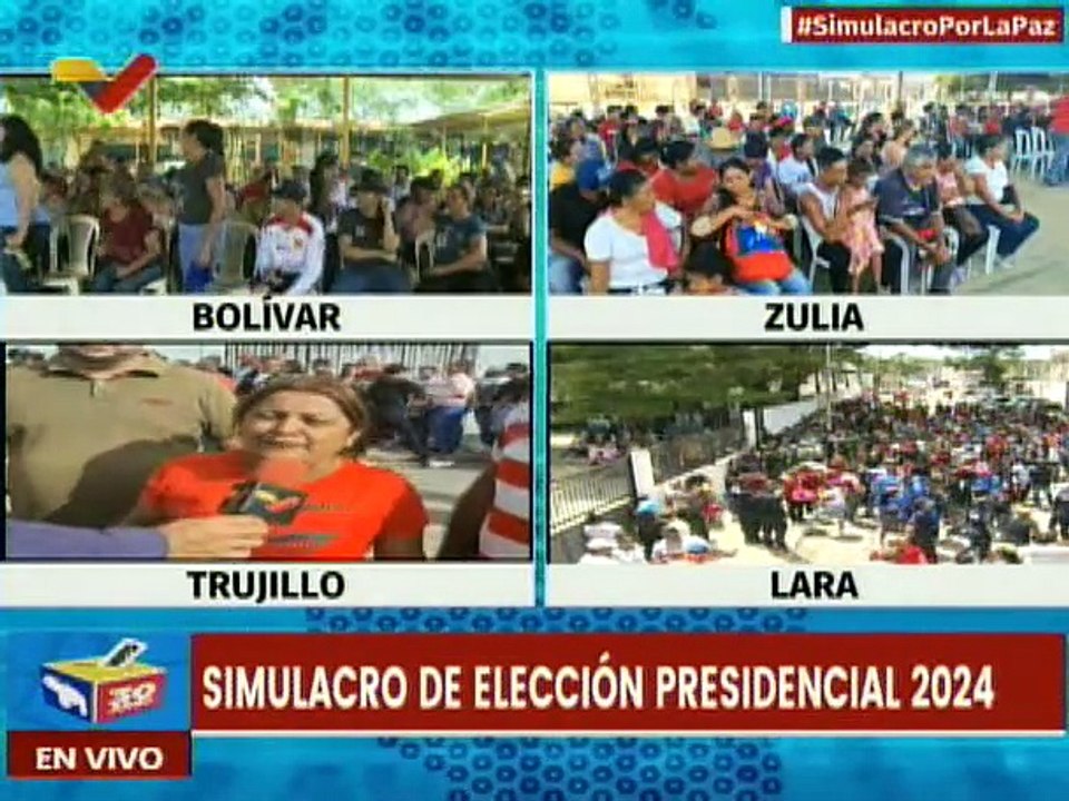 Trujillo | Habitantes del mcpio. Valera se suman a la participación del simulacro 2024