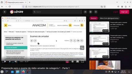 Preparação para o exame de radioamador de categoria 1 - Parte 2