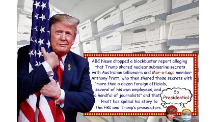 Trump knows American Secrets, but he promises not to tell, at Mar-a-Lago