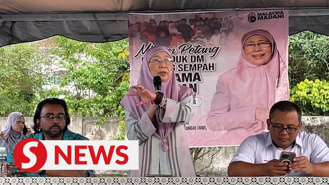 Every vote counts, including that of Indian community, says Kak Wan of Sg Bakap by-polls