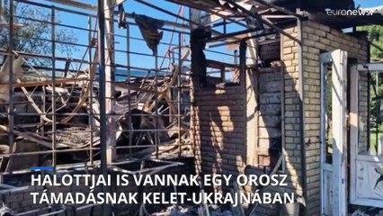 Halottjai és sebesültjei is vannak a vasárnapi orosz támadásoknak Ukrajnában