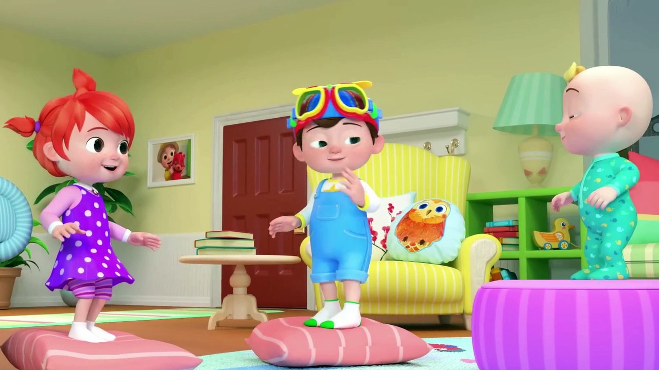 Floor Is Lava Song _ Nursery Rhymes & Kids Songs