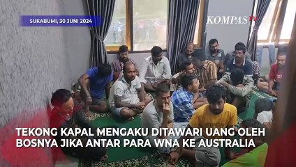 28 WNA Tanpa Identitas Jelas Terdampar di Sukabumi, Imigran Gelap?