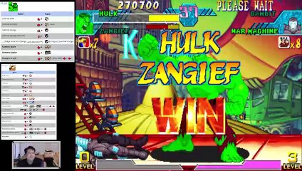 (ARC) Marvel vs Capcom - 15 - Hulk - Zangief - Lv Expert