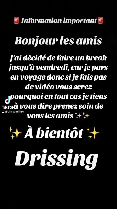  Information importante 