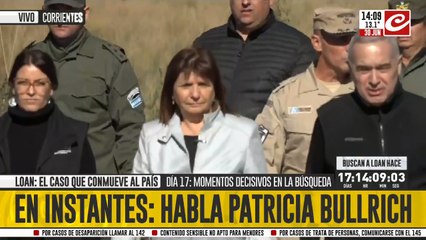 Patricia Bullrich: "No hay datos de Loan"