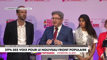 Jean-Luc Mélenchon : «Un vote massif a déjoué le piège qui était tendu au pays»