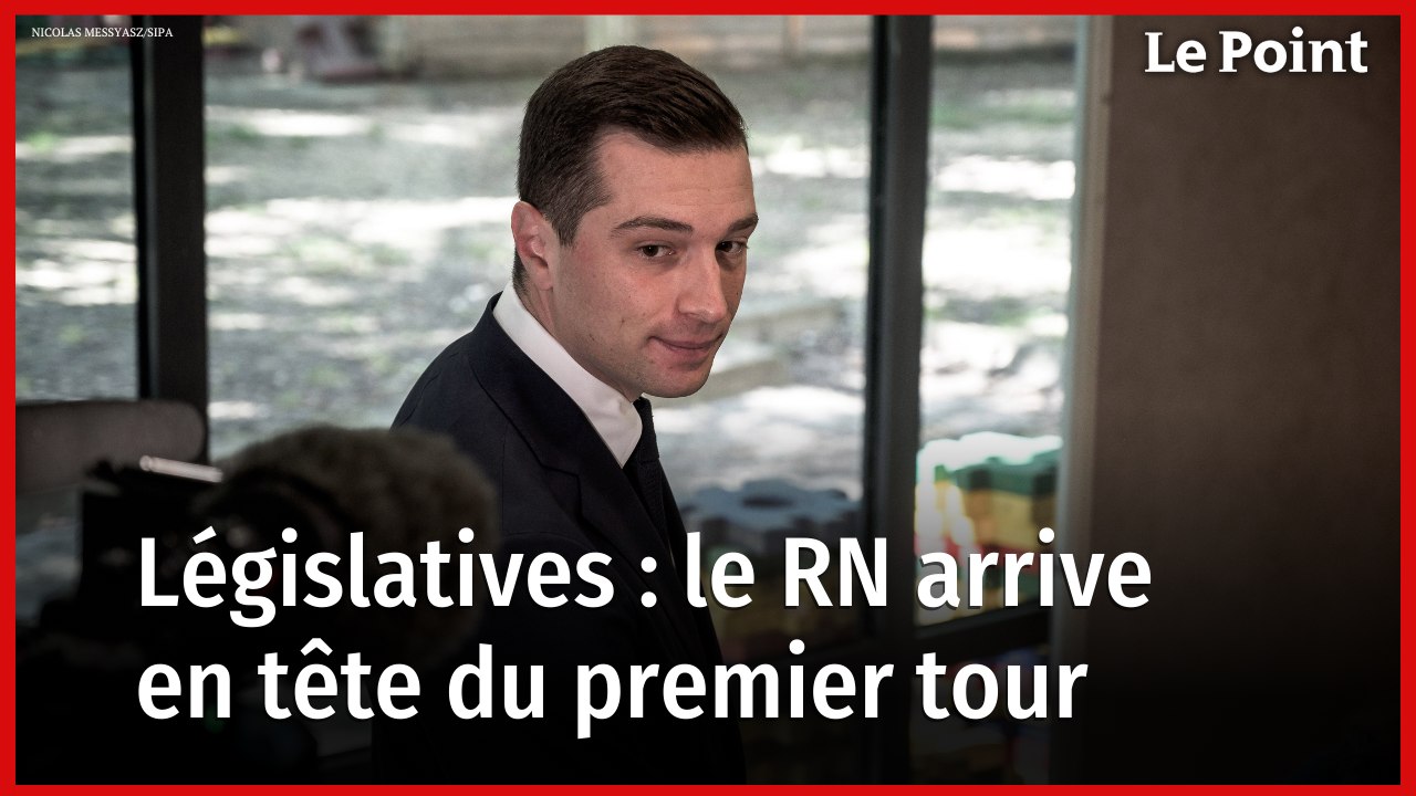 Législatives 2024 : le RN arrive en tête du premier tour