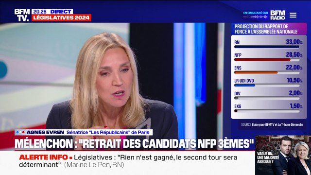 Législatives: Agnès Evren (LR) ne donne pas de consigne de vote pour le second tour
