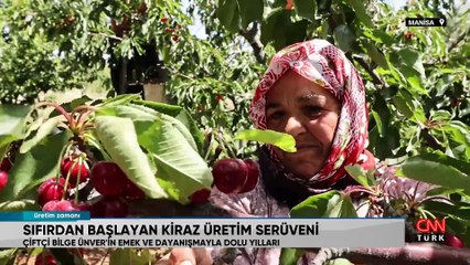 Sıfırdan başlayan kiraz üretim serüveni