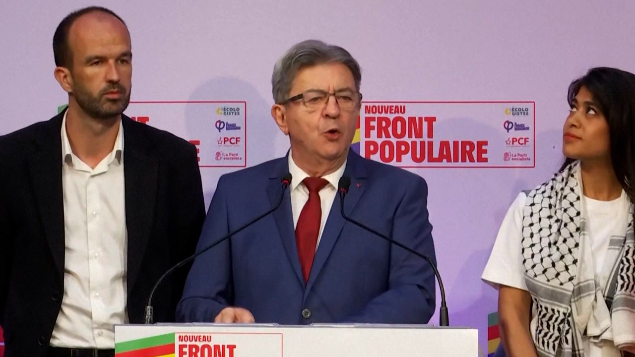 Législatives: si LFI arrive 3e avec le RN en tête, « nous retirerons notre candidature », déclare Mélenchon