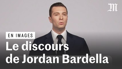 Le discours de Jordan Bardella : « un verdict sans appel »