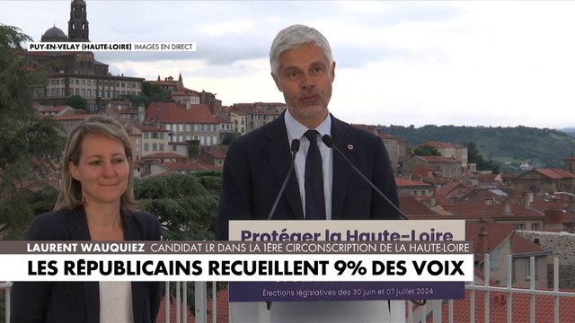 Laurent Wauquiez : «Dans la période d’instabilité qui s’ouvre et qui nous inquiète tous, nous aurons besoin de voix fortes et d'un pôle de stabilité et d’expériences à l’Assemblée nationale»