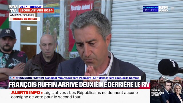 Il s'agit pour quel que soit le gouvernement demain, de gouverner avec tendresse , appelle François Ruffin (LFI)