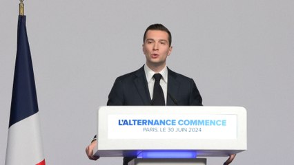Législatives : Bardella salue «  un verdict sans appel » avec 33,5 % pour le RN