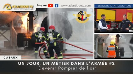 Un jour, un métier dans l’armée #2 Devenir Pompier de l'air