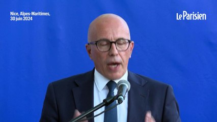 Législatives : "La menace d'extrême gauche est réelle", selon Eric Ciotti