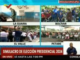 Caracas | Habitantes de la pqa. El Valle invitan al pueblo a participar en el simulacro electoral
