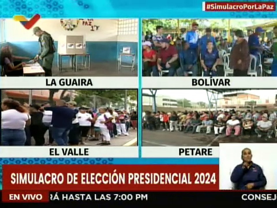 Caracas | Habitantes de la pqa. El Valle invitan al pueblo a participar en el simulacro electoral