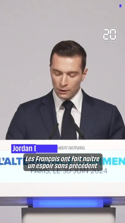 Législatives 2024 : « J'entends être un Premier ministre de cohabitation », affirme Jordan Bardella
