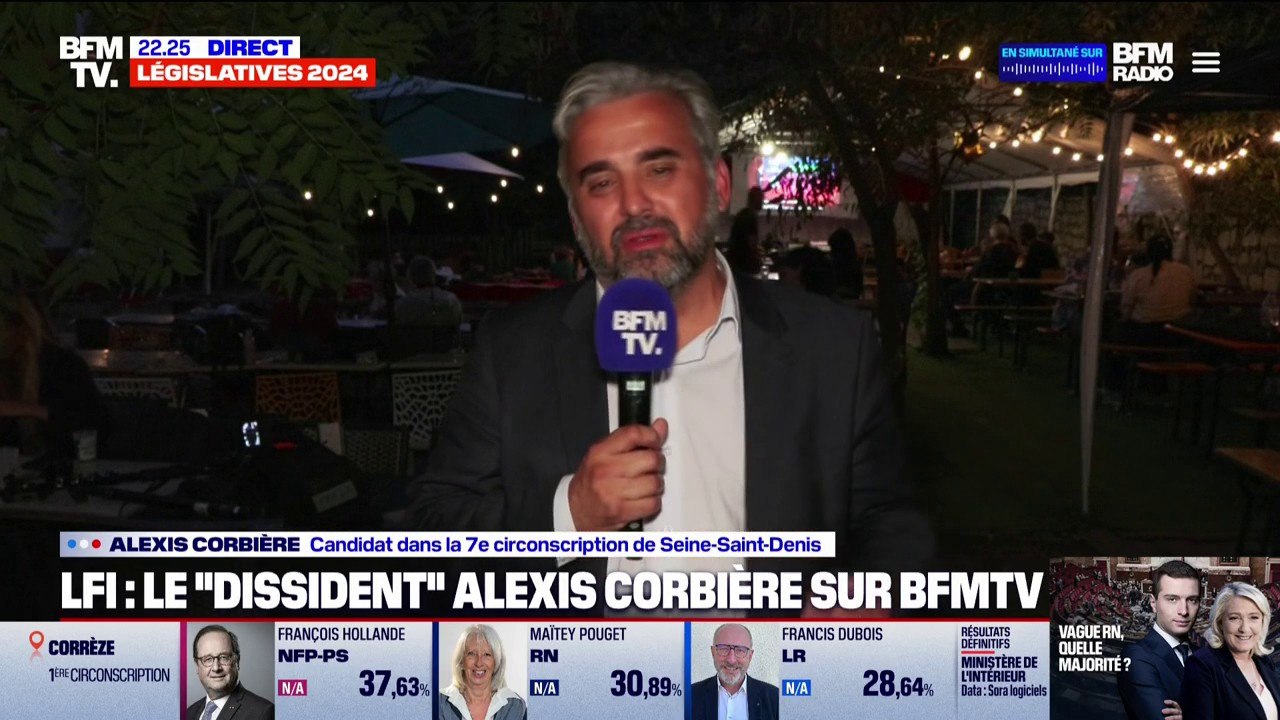 "Même s'il faudra vous boucher le nez, battez l'extrême droite", demande Alexis Corbière, arrivé en tête en Seine-Saint-Denis