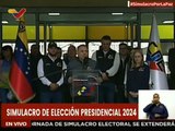 Vpdte. del CNE Carlos Quintero: Tenemos un promedio de votación por cada elector de 38 a 42 segundos
