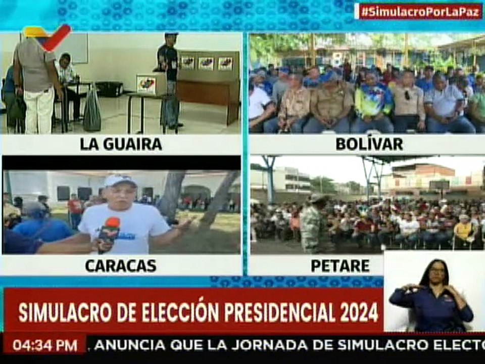 Caracas | Ciudadanos invitan a los jóvenes a participar en el simulacro electoral