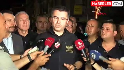 AFAD Başkanı Memiş: Patlamanın yaşandığı binada ağır hasar tespit edildi