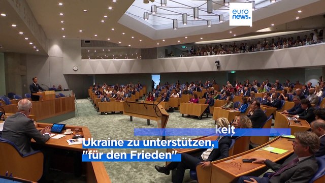 Varweel Nederland - welkom NATO: Mark Rutte ruft zu Unterstützung der Ukraine auf