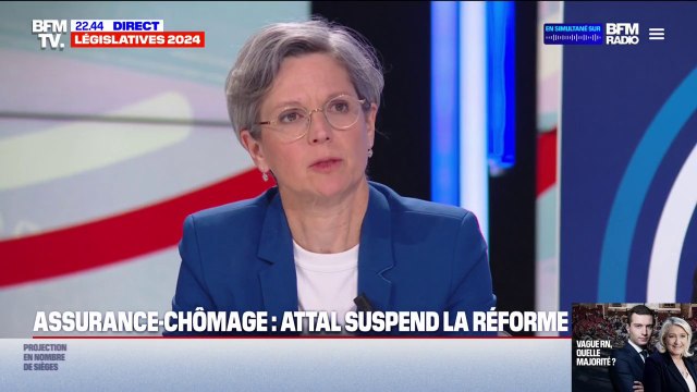 Législatives: Sandrine Rousseau appelle à revenir sur les valeurs de base, qui sont les valeurs de barrage républicain