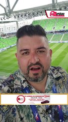 ¡Ya estamos dentro del estadio donde la vinotinto jugará su 3er partido!