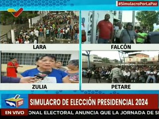 Zulia | Ciudadanos califican el simulacro electoral como rápido y organizado
