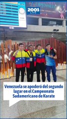 ¡Venezuela brilló en el Campeonato Sudamericano de Karate Bolivia 2024!