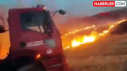 Batman'da çıkan anız yangını söndürüldü