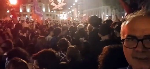 Elezioni in Francia, manifestazione a Parigi