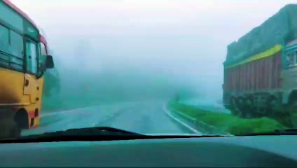 Rainy weather in India kasara valley