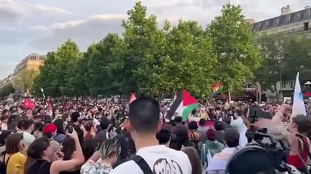 Manifestações contra extrema-direita em várias cidades francesa