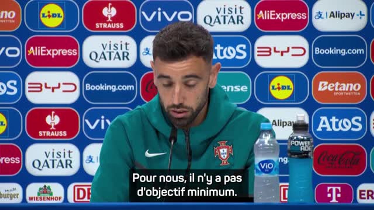 Portugal - Bruno Fernandes : "Il n'y a pas d'objectif minimum"