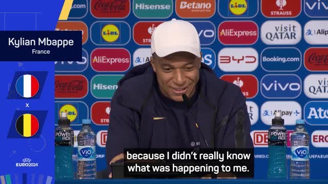 I thought my Euros were over - Mbappe