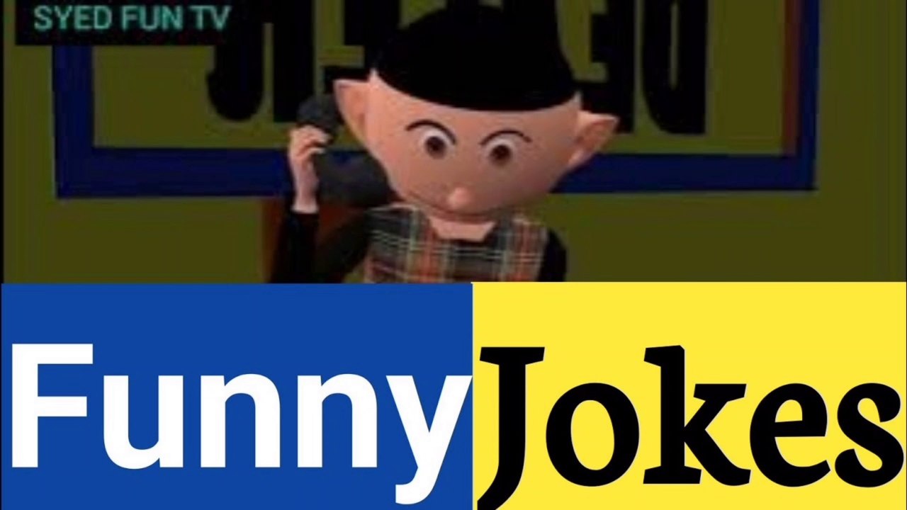 Joke | Comedy Video | funny Video| SYED FUN TV | Cartoon Video