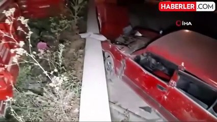Kontrolden çıkan otomobil duvara çarptı: 1 ölü
