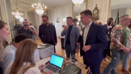 Jordan Guitton apprend son élection dès le premier tour dans la première circonscription de l'Aube