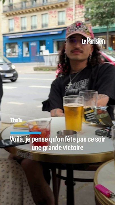 Les électeurs de gauche réagissent au résultat du premier tour des élections législatives.