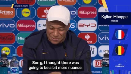 'Why aren't you scoring for France?' - Mbappe laughs off journalist's question