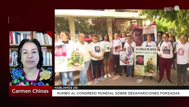 Rumbo al Congreso Mundial sobre desapariciones forzadas: Carmen Chinas