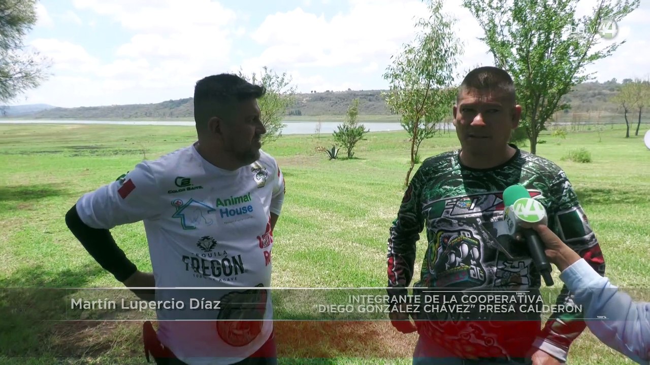 En agonía la Presa Calderón. En dos años el agua ha recorrido casi 300 metros afectando la pesca