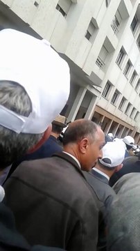 مسيرة احتجاجية من مقر الوزارة إلى مقر البرلمان