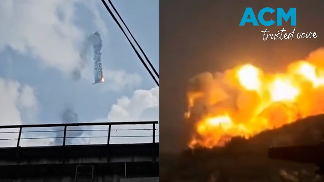 Chinese rocket crashes in flames after accidental launch